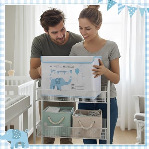LemonRoad storage box displayed in a decorated nursery setting