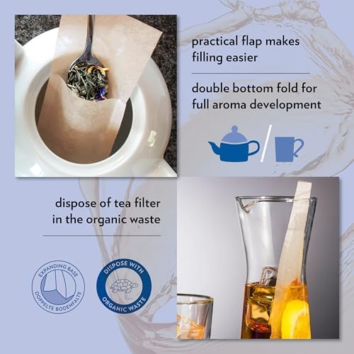 Finum 100 Tea Filters, Large, Brown (4) - Image 5
