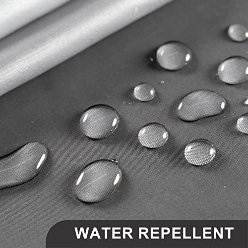 Set of twelve durable shower curtain hooks included with the AmazerBath bathroom accessory kit.