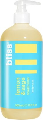 Bliss Soapy Suds Body Wash - Lemon and Sage - 17 Fl Oz - Gentle and Hydrating for Supremely Soft Skin - Paraben Free - Vegan & Cruelty Free - Image 9