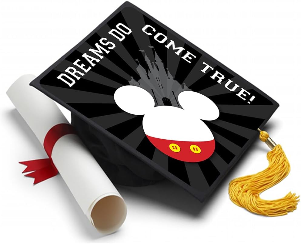 Disney Themed Graduation Cap Topper - Image 14