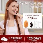 Vita-NuAge Nutrition Astaxanthin 12mg non-GMO gluten-free bottle packaging top view