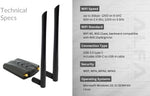 MediaTek MT7921AUN chipset powered ALFA wireless adapter for Kali Linux monitor mode