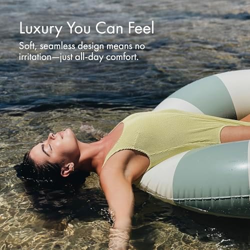 Petites Pommes pool float folded in organic cotton storage bag