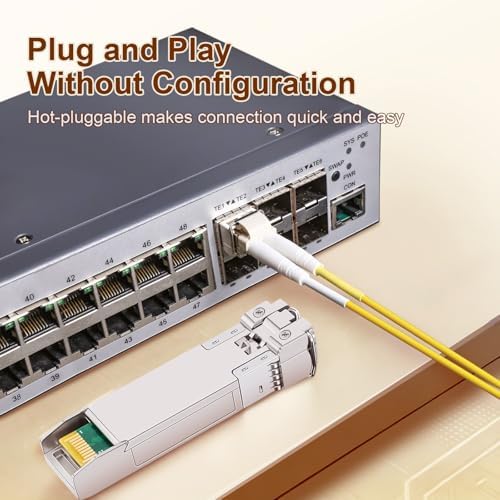 6Com transceiver module label details and specifications