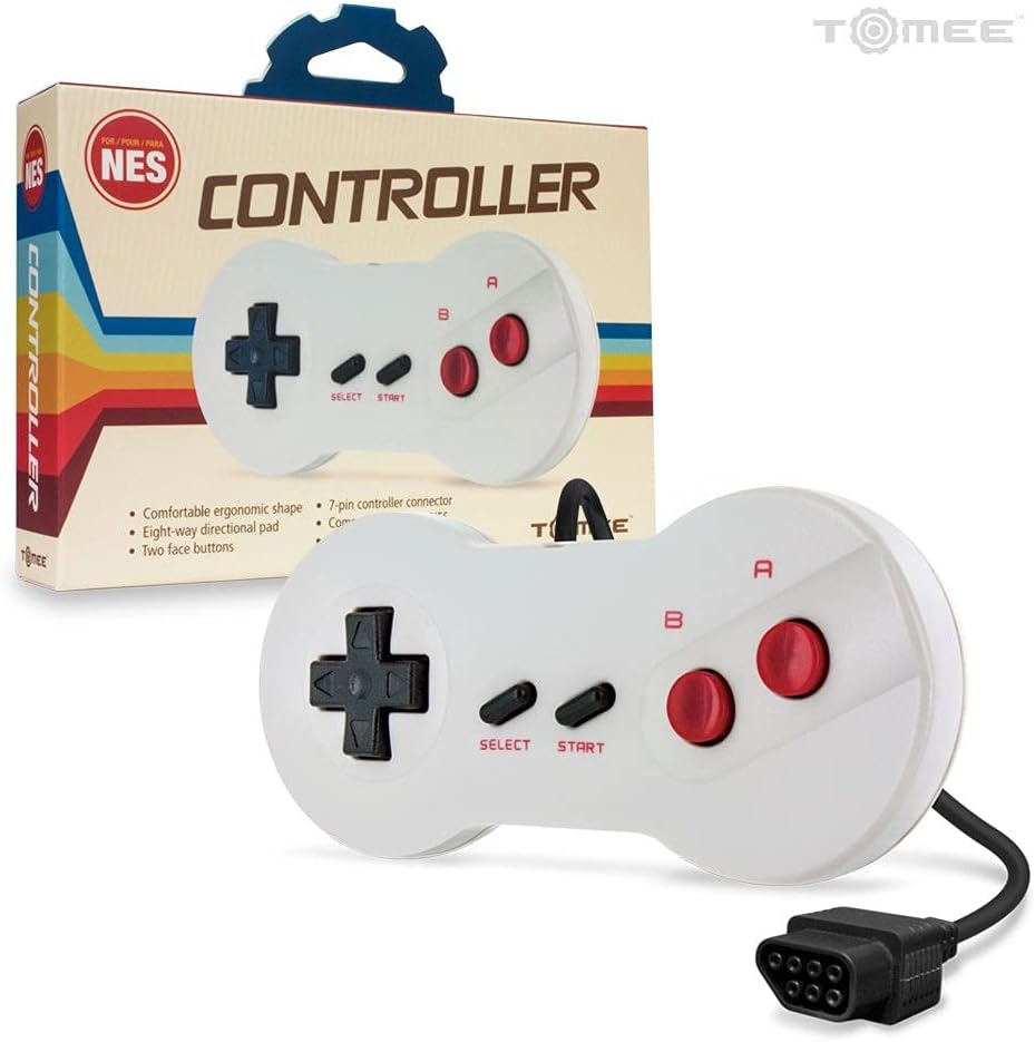 Tomee Dogbone Controller for NES front view retro gamepad