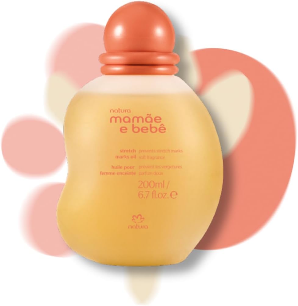 Natura Mamãe e Bebê Mom Stretch Marks Oil front view bottle