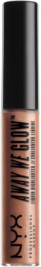NYX Professional Makeup Away We Glow Liquid Highlighter, State of Flux, 0.22 Fluid Ounce - Image 11