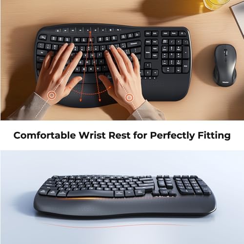 MEETION 2.4G wireless optical mouse with top adjustable DPI button detail view