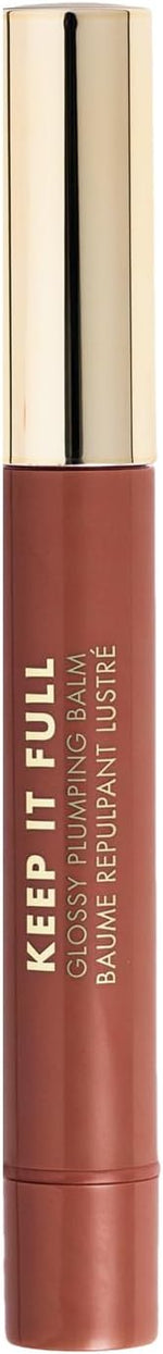 Milani peptide lip plumper gloss tube standing upright next to its outer box packaging