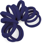 Cyndibands Seamless Hair Ties - Light Brown - Gentle Hair Ties No Damage, Standard Size 1.5 Inch, Soft and Stretchy Nylon Fabric Ponytail Holders - 12 Count - Image 12