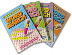 Close up of Three Little Twigs word search book interior