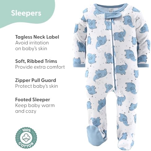 The Peanutshell blue elephant themed newborn gift box