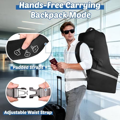 Guiseapue car seat cover fully packed for airport transit