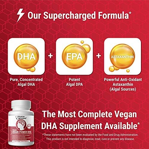 Physician Formulated non GMO algal oil softgels with astaxanthin antioxidant