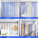 Heavy duty Ausemku curtain rod packaging contents