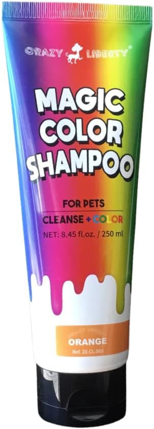 Crazy Liberty Magic Color Shampoo Purple imported pet grooming color supplies