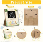 Disney ultrasound picture frame showing character illustrations and sonogram insert