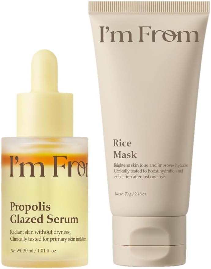 I'm From Rice Mask front view 70 grams