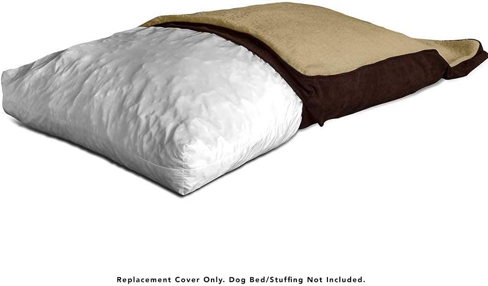 Floppy Dawg pet bed cover highlighting high quality YKK zipper closure