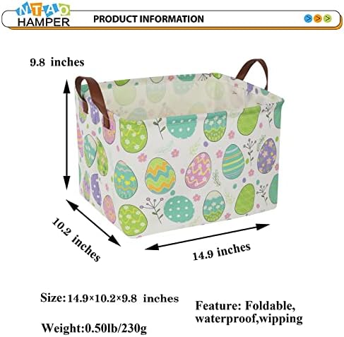NTAOHAMPER home closet and shelf organization basket with durable carrying handles