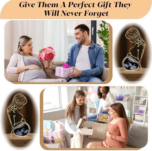Frddiud baby announcement LED lamp showing the USB power cord setup