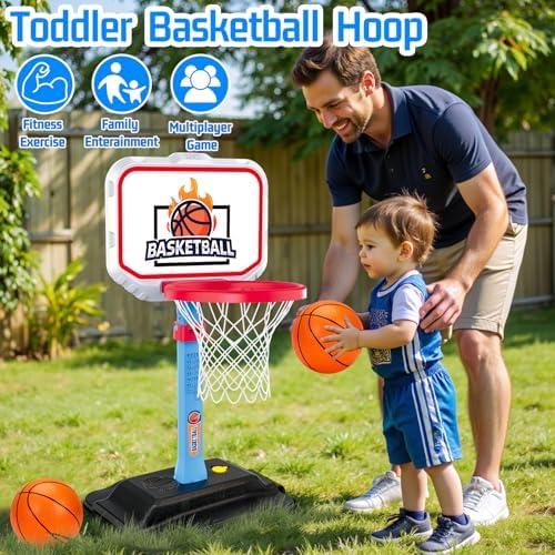 Tsomtto basketball hoop base filled with water for stability.