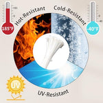 SiKuLin weather resistant white cable ties demonstrating flexibility and industrial tensile strength