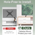 Motiexic black durable polymer replacement legs displaying exact screw hole alignment channels