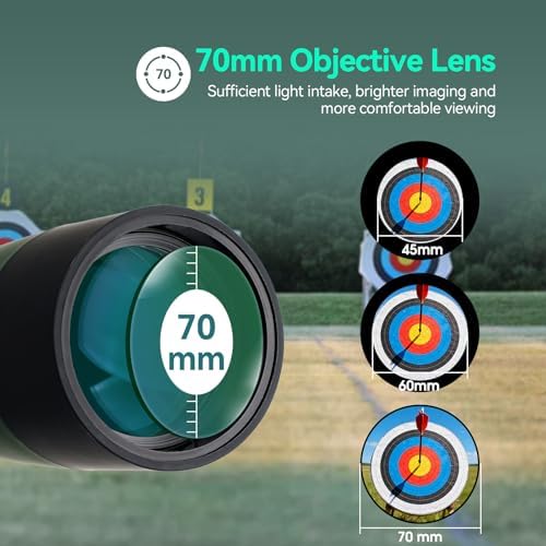 Svbony outdoor shooting scope in action