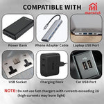 Marsrut dimmable mini LED night lamp being adjusted by hand using the top touch control feature.