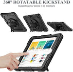 Seymac Stock black protective case demonstrating the detachable shoulder strap functionality.