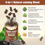 Authentic USA imported Healoading emotional equilibrium mixed berry flavor chewable supplements.