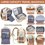 EZUOLA 15.6 inch laptop compartment padded sleeve section close up view
