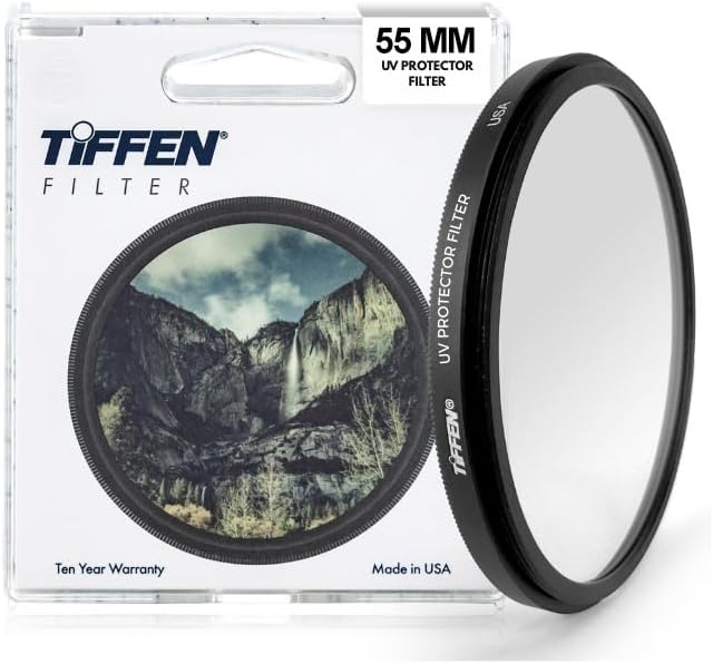 Tiffen 55mm UV Protection Filter (Black) - Image 1