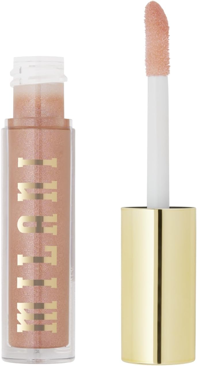 Milani cruelty free plumping lip gloss champagne shade