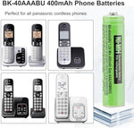 Six-pack of OSIM AAA cordless phone replacement batteries showing detailed terminal design.