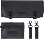 7 A.M. travel backpack showing exterior pocket layout