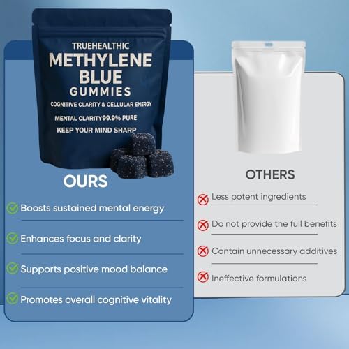 TrueHealthic cognitive support gummies nutrition label