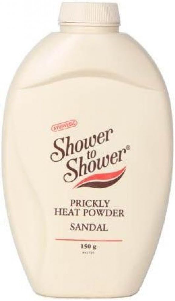 Shower to Shower Prickly Heat Powder - Sandal (Pack of 3) - Image 1