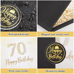 Side view of Dagelar birthday guest book decoration