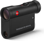 Leica Rangemaster CRF 2400-R rangefinder eyepiece and control button view