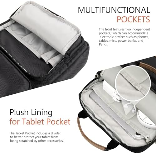 Kailaien shockproof protective sleeve bag demonstrating its slim profile being placed into a large travel suitcase.