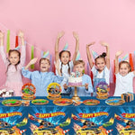 Full collection of Amscan hot car party supplies for kids