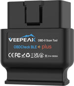 Veepeak OBDCheck BLE Plus scanner front view