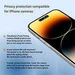 EYSOFT protective plastic camera accessory demonstrating Face ID compatibility check