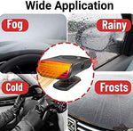 PLACHIDAY portable vehicle space heater compact packaging box and included adhesive tape