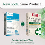 Jarrow Formulas Ideal Bowel Support supplement facts label detailing 10 billion organisms of Lactobacillus plantarum 299v
