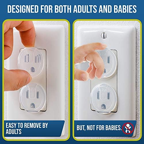 Demonstration of Angel of Mine child proofing safety covers