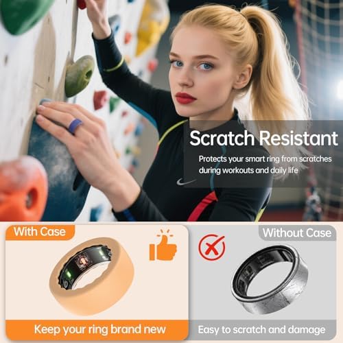 Sundo smart ring protector case being used during gym workout